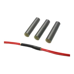 Adhesive-lined heat shrink connector