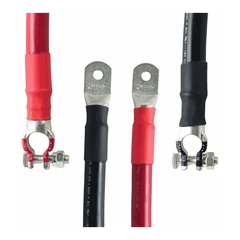 Battery lugs to 4/0 AWG connector