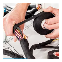 Harness tape (cloth and PVC) connector