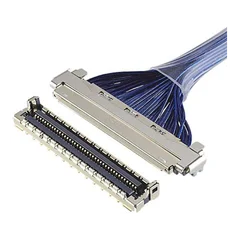 Micro-coax arrays (I-PEX CABLINE, Hirose) connector