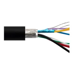 Shielded USB jacketed cable connector